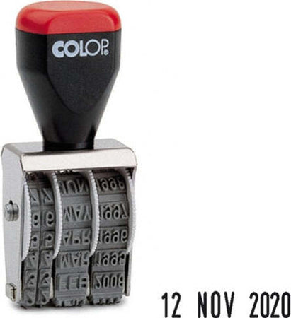 Timbro 04000 Datario - 4 mm - Colop Cancelleria e prodotti per ufficio/Archivio ufficio e accessori per scrivania/Etichette divisori per schedario e timbri/Timbri e materiali per timbri/Timbri Eurocartuccia - Pavullo, Commerciovirtuoso.it