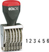 Timbro 04006 Numeratore - 6 colonne 4 mm - Colop Cancelleria e prodotti per ufficio/Archivio ufficio e accessori per scrivania/Etichette divisori per schedario e timbri/Timbri e materiali per timbri/Timbri Eurocartuccia - Pavullo, Commerciovirtuoso.it