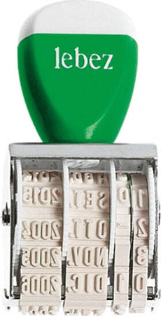 Timbro Datario - 4 mm - Lebez Cancelleria e prodotti per ufficio/Archivio ufficio e accessori per scrivania/Etichette divisori per schedario e timbri/Timbri e materiali per timbri/Timbri Eurocartuccia - Pavullo, Commerciovirtuoso.it
