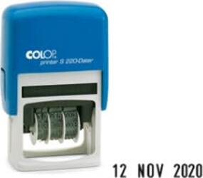 Timbro Datario Printer S 220 Dater - 4 mm - autoinchiostrante - Colop Cancelleria e prodotti per ufficio/Archivio ufficio e accessori per scrivania/Etichette divisori per schedario e timbri/Timbri e materiali per timbri/Timbri Eurocartuccia - Pavullo, Commerciovirtuoso.it