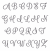 Timbro Ex Libris Iniziali - d. 40 mm - TimbriExLibris