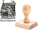 Timbro Ex Libris Personalizzabile Immagine Bambino Con Cane in Legno 30x40 mm Cancelleria e prodotti per ufficio/Archivio ufficio e accessori per scrivania/Etichette divisori per schedario e timbri/Timbri e materiali per timbri/Timbri ExLibris - Voghera, Commerciovirtuoso.it