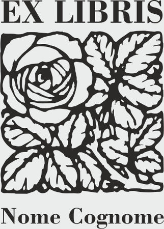 Timbro Ex Libris Personalizzabile Immagine Libro Le Rose 30x40 mm Cancelleria e prodotti per ufficio/Archivio ufficio e accessori per scrivania/Etichette divisori per schedario e timbri/Timbri e materiali per timbri/Timbri ExLibris - Voghera, Commerciovirtuoso.it