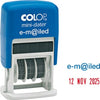 Timbro Mini Dater S160-L1 Datario + EMILED - 4 mm - autoinchiostrante - Colop Cancelleria e prodotti per ufficio/Archivio ufficio e accessori per scrivania/Etichette divisori per schedario e timbri/Timbri e materiali per timbri/Timbri Eurocartuccia - Pavullo, Commerciovirtuoso.it