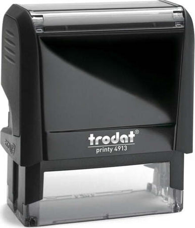 Timbro Original Printy 4.0 4913 - autoinchiostrante - personalizzabile - 58x22 mm - 6 righe - Trodat Cancelleria e prodotti per ufficio/Archivio ufficio e accessori per scrivania/Etichette divisori per schedario e timbri/Timbri e materiali per timbri/Timbri Eurocartuccia - Pavullo, Commerciovirtuoso.it