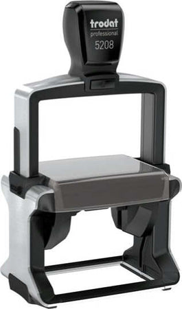 Timbro personalizzabile 5208 - 68x47 mm - 12 righe - Trodat Cancelleria e prodotti per ufficio/Archivio ufficio e accessori per scrivania/Etichette divisori per schedario e timbri/Timbri e materiali per timbri/Timbri Eurocartuccia - Pavullo, Commerciovirtuoso.it