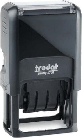 Timbro personalizzzabile Printy 4.0 - 41x24 mm - Trodat Cancelleria e prodotti per ufficio/Archivio ufficio e accessori per scrivania/Etichette divisori per schedario e timbri/Timbri e materiali per timbri/Timbri Eurocartuccia - Pavullo, Commerciovirtuoso.it