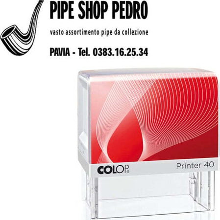 Timbro Printer 40 - autoinchiostrante - 23x59 mm - 6 righe - Colop Cancelleria e prodotti per ufficio/Archivio ufficio e accessori per scrivania/Etichette divisori per schedario e timbri/Timbri e materiali per timbri/Timbri Eurocartuccia - Pavullo, Commerciovirtuoso.it