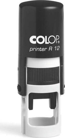 Timbro Printer R12 - diametro 12 mm - 2 righe - personalizzabile - autoinchiostrante - Colop Cancelleria e prodotti per ufficio/Archivio ufficio e accessori per scrivania/Etichette divisori per schedario e timbri/Timbri e materiali per timbri/Timbri Eurocartuccia - Pavullo, Commerciovirtuoso.it