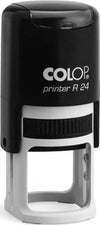 Timbro Printer R24 - diametro 24 mm - 4 righe - personalizzabile - autoinchiostrante - Colop Cancelleria e prodotti per ufficio/Archivio ufficio e accessori per scrivania/Etichette divisori per schedario e timbri/Timbri e materiali per timbri/Timbri Eurocartuccia - Pavullo, Commerciovirtuoso.it