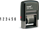 Timbro Printy Eco 4846 Numeratore - 6 cifre - 4 mm - autoinchiostrante - Trodat Cancelleria e prodotti per ufficio/Archivio ufficio e accessori per scrivania/Etichette divisori per schedario e timbri/Timbri e materiali per timbri/Timbri Eurocartuccia - Pavullo, Commerciovirtuoso.it