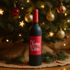 Set sommelier con accessori in cofanetto bottiglia in plastica per decorazioni natalizie