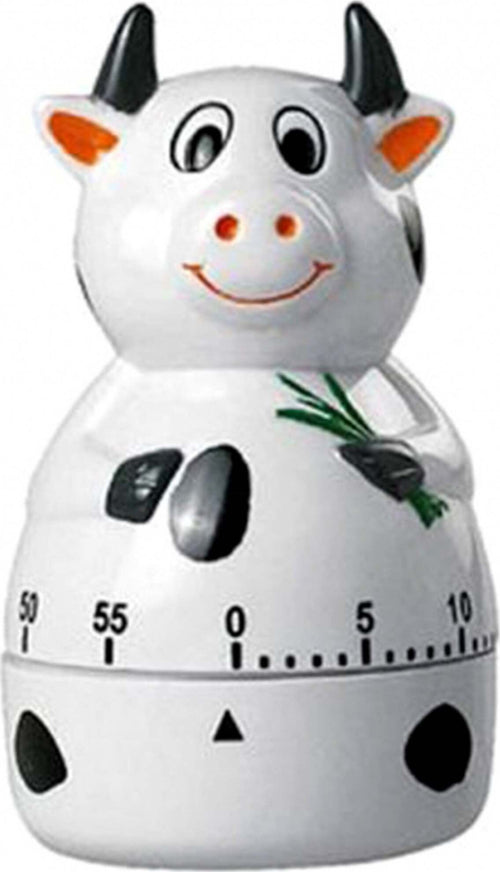 TIMER ANALOGICO A FORMA DI MUCCA 60 MINUTI OROLOGIO DA CUCINA ALLARME SONORO  Trade Shop italia - Napoli, Commerciovirtuoso.it