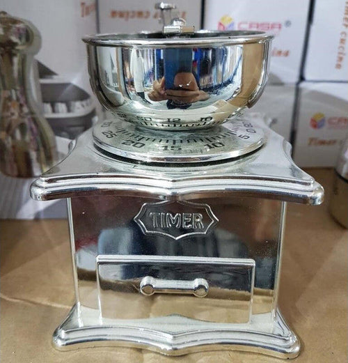Timer Da Cucina Meccanico A Forma Di Macinacaff? Cromato Cottura Alimenti Casa, arredamento e bricolage > Cucina > Timer Trade Shop italia - Napoli, Commerciovirtuoso.it