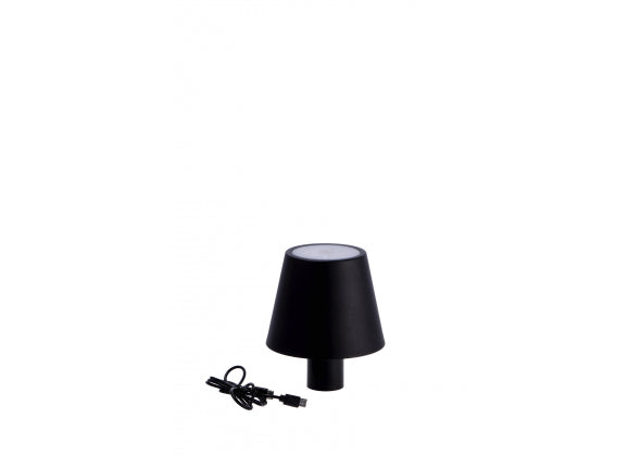 Lampada touch per bottiglia di vino ric joe bot nera 12x12