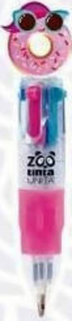 Tinta Unita Mini Penna 4 Colori Con Micoriniezione Zoo Cancelleria e prodotti per ufficio/Penne matite scrittura e correzione/Penne e ricariche/Penne roller a inchiostro gel Cartoleria Deja Vu - Crotone, Commerciovirtuoso.it