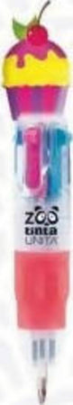 Tinta Unita Mini Penna 4 Colori Con Micoriniezione Zoo Cancelleria e prodotti per ufficio/Penne matite scrittura e correzione/Penne e ricariche/Penne roller a inchiostro gel Cartoleria Deja Vu - Crotone, Commerciovirtuoso.it
