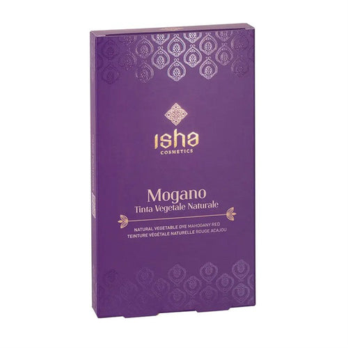Henné Mogano 100g - Colorazione Naturale per Riflessi Rosso Scuro Eleganti