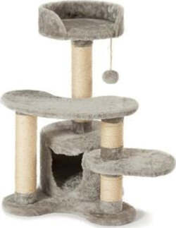 TIRA GRAFFI JOCKY GRIGIO E BEIGE 70X61X77,5 CM Prodotti per animali domestici/Gatti/Lettini accessori per il letto e mobili/Alberi tiragraffi Scontolo.net - Potenza, Commerciovirtuoso.it