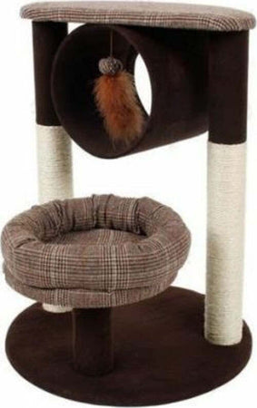 Tiragraffi A 2 Alberi Per Gatti Robusto 2 Basi Per Il Riposo Tunnel Gioco Gatto Prodotti per animali > Prodotti per Gatti > Tiragraffi Trade Shop italia - Napoli, Commerciovirtuoso.it
