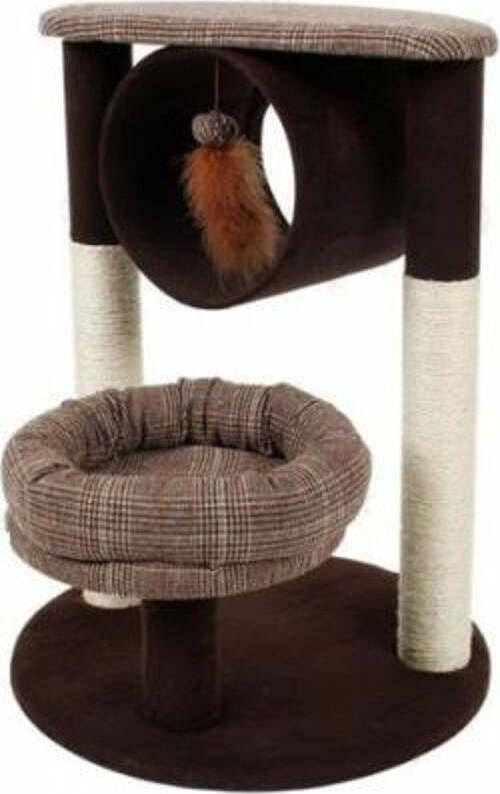 Tiragraffi A 2 Alberi Per Gatti Robusto 2 Basi Per Il Riposo Tunnel Gioco Gatto Prodotti per animali > Prodotti per Gatti > Tiragraffi Trade Shop italia - Napoli, Commerciovirtuoso.it
