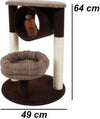 Tiragraffi A 2 Alberi Per Gatti Robusto 2 Basi Per Il Riposo Tunnel Gioco Gatto Prodotti per animali > Prodotti per Gatti > Tiragraffi Trade Shop italia - Napoli, Commerciovirtuoso.it