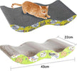 Tiragraffi-Gatto-In-Carta-Cartone-Ondulato-Tira-Graffi-Gioco-Per-Gatti-Letto