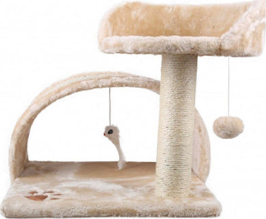 Tiragraffi Nobleza Houseboat 2 Piani Con Cuccia Morbida 49 X 42 X 42 Cm Gatti Prodotti per animali domestici/Gatti/Lettini accessori per il letto e mobili/Colonne tiragraffi Trade Shop italia - Napoli, Commerciovirtuoso.it