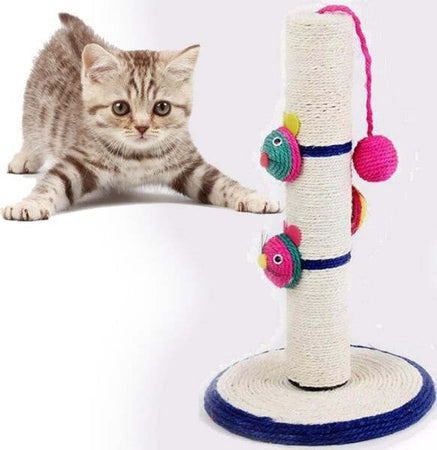 Tiragraffi Per Gatti Corda Con Pallina Affila Artigli Unghia Gatto Tira Graffi Prodotti per animali domestici/Gatti/Lettini accessori per il letto e mobili/Colonne tiragraffi Trade Shop italia - Napoli, Commerciovirtuoso.it