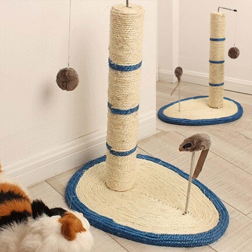 TIRAGRAFFI PER GATTI CORDA CON PALLINA TOPOLINO ALBERO SISAL GATTO TIRA GRAFFI Prodotti per animali domestici/Gatti/Lettini accessori per il letto e mobili/Colonne tiragraffi Trade Shop italia - Napoli, Commerciovirtuoso.it