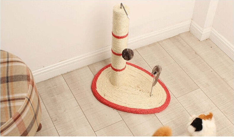 TIRAGRAFFI PER GATTI CORDA CON PALLINA TOPOLINO ALBERO SISAL GATTO TIRA GRAFFI Prodotti per animali domestici/Gatti/Lettini accessori per il letto e mobili/Colonne tiragraffi Trade Shop italia - Napoli, Commerciovirtuoso.it