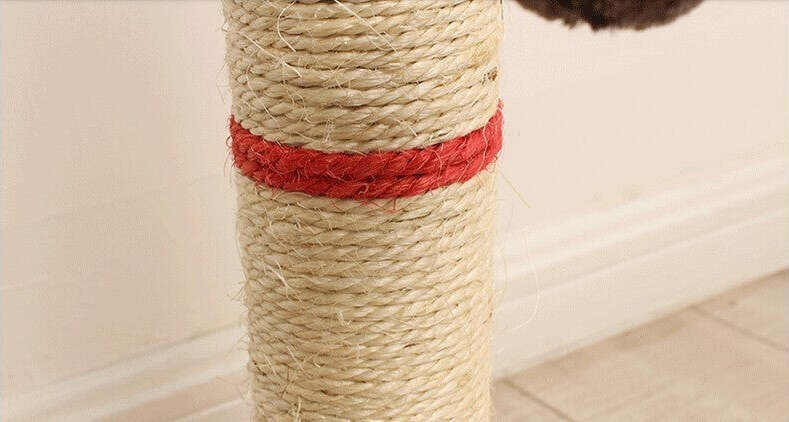 TIRAGRAFFI PER GATTI CORDA CON PALLINA TOPOLINO ALBERO SISAL GATTO TIRA GRAFFI Prodotti per animali domestici/Gatti/Lettini accessori per il letto e mobili/Colonne tiragraffi Trade Shop italia - Napoli, Commerciovirtuoso.it