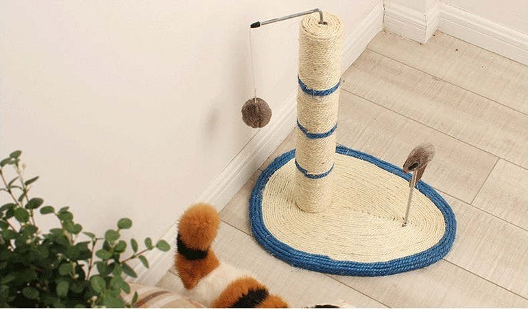 TIRAGRAFFI PER GATTI CORDA CON PALLINA TOPOLINO ALBERO SISAL GATTO TIRA GRAFFI Prodotti per animali domestici/Gatti/Lettini accessori per il letto e mobili/Colonne tiragraffi Trade Shop italia - Napoli, Commerciovirtuoso.it