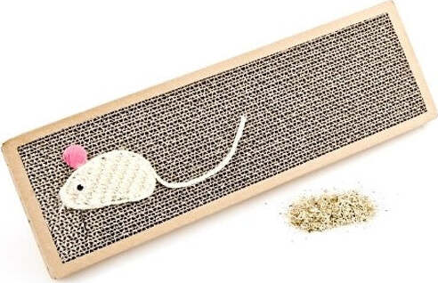 TIRAGRAFFI PER GATTO SUPPORTO UNGHIE GATTI 38 X 12,5 CM TIRA GRAFFI CON MENTA Prodotti per animali domestici/Gatti/Lettini accessori per il letto e mobili/Colonne tiragraffi Trade Shop italia - Napoli, Commerciovirtuoso.it