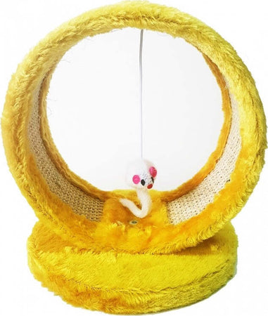 TIRAGRAFFI TIRA GRAFFI GIOCO CON PUPAZZO TOPO RUOTA PALESTRA PER GATTO UNGHIE MORBIDA Prodotti per animali domestici/Gatti/Lettini accessori per il letto e mobili/Colonne tiragraffi Trade Shop italia - Napoli, Commerciovirtuoso.it