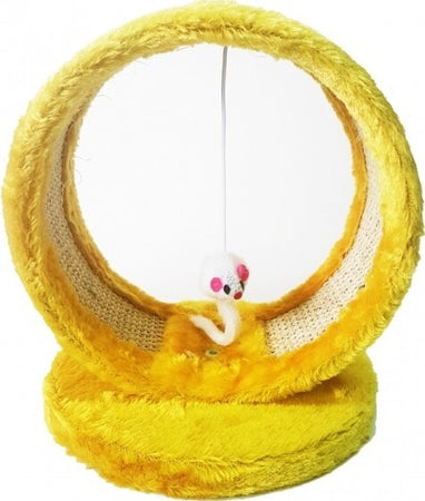 Tiragraffi Tira Graffi Gioco Con Pupazzo Topo Ruota Palestra Per Gatto Unghie Morbida Prodotti per animali domestici/Gatti/Lettini accessori per il letto e mobili/Colonne tiragraffi Trade Shop italia - Napoli, Commerciovirtuoso.it