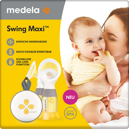 Tiralatte Elettrico Doppio Medela Swing Maxi Prima infanzia/Allattamento e pappa/Allattamento al seno/Tiralatte La Casa Del Bebè - Napoli, Commerciovirtuoso.it