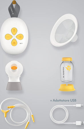 Tiralatte Elettrico Singolo Medela SOLO Prima infanzia/Allattamento e pappa/Allattamento al seno/Tiralatte La Casa Del Bebè - Napoli, Commerciovirtuoso.it