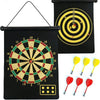 Tiro-A-Segno-Bersaglio-Su-Tessuto-Magnetico-Con-4-Freccette-Magnetiche-45-Cm
