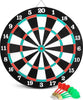 Tiro-Al-Bersaglio-Con-6-Freccette-Tiro-A-Segno-40-Cm-Doppio-Lato-Double-Face