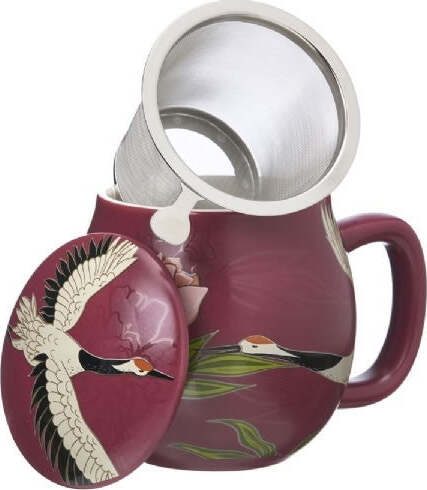 Tisaniera Kimono Viola-Prugna Casa e cucina/Tè e caffè/Teiere con infusore MariTea bottega del Tè - Lodi, Commerciovirtuoso.it