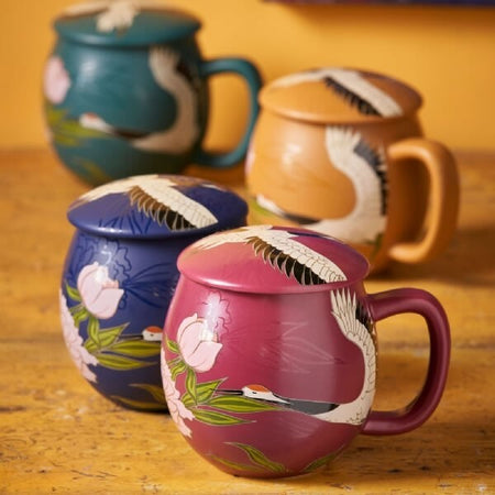 Tisaniera Kimono Viola-Prugna Casa e cucina/Tè e caffè/Teiere con infusore MariTea bottega del Tè - Lodi, Commerciovirtuoso.it