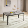 Tavolo Capella con gambe in ferro, piano in ceramica e allunghe in MDF 160/400 x 90 x h 75 cm