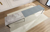 Tavolo Capella con gambe in ferro, piano in ceramica e allunghe in MDF 160/400 x 90 x h 75 cm