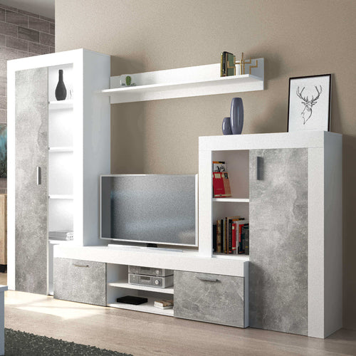TITO---parete-attrezzata-soggiorno-300x35x198-h-Cemento-Milani-Home