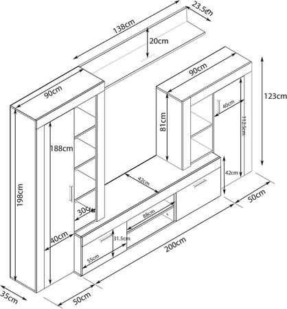TITO---parete-attrezzata-soggiorno-300x35x198-h-Nero-Milani-Home