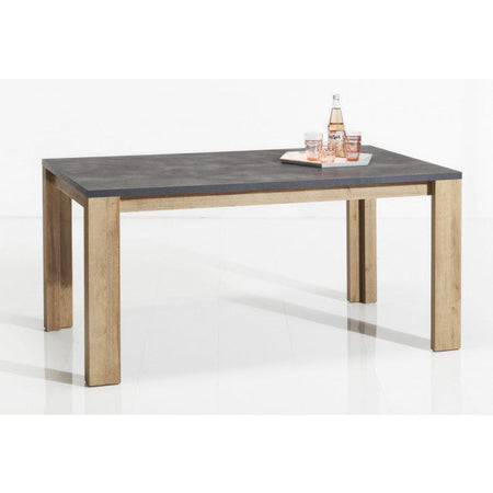 Tavolo moderno in legno "Vittoria" per interno arredamento cucina e soggiorno 160 x 90 cm