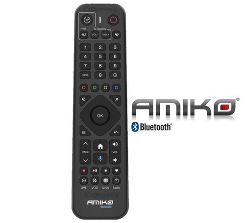 Telecomando per box Android Amiko A9 GREEN+ / A11 GOLD / A11 BLU / A11 GREEN / A11 GREEN+