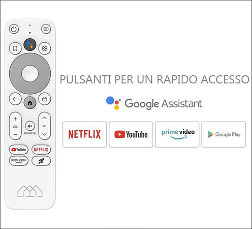 Telecomando per HOMATICS BOX R / R PLUS / Q / DONGLE Q / DONGLE G / STICK HD