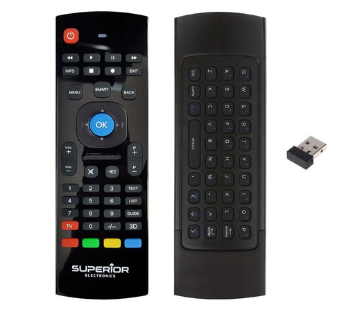 Telecomando con tastiera QWERTY per Smart TV